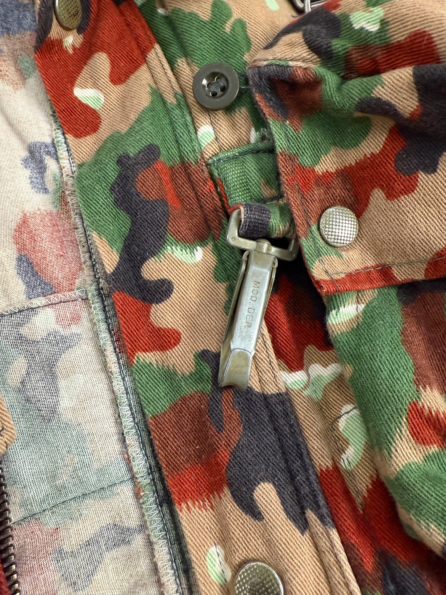 Giacca Militare Svizzera M70 Alpenflage