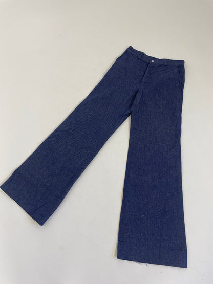 Jeans a zampa anni '70
