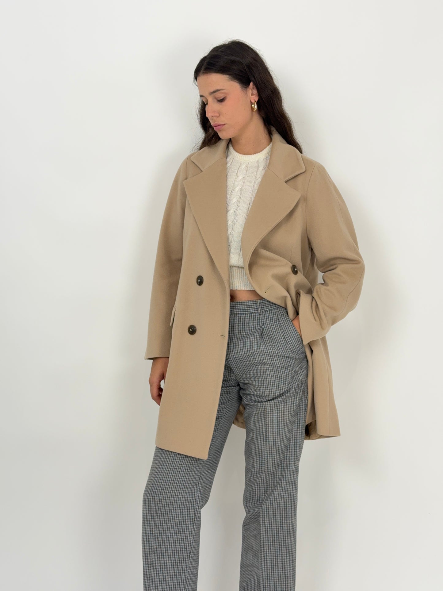 Cappotto doppiopetto Alberto Biani