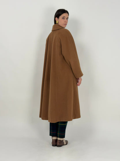 Cappotto Pennyblack cammello doppiopetto anni ’80