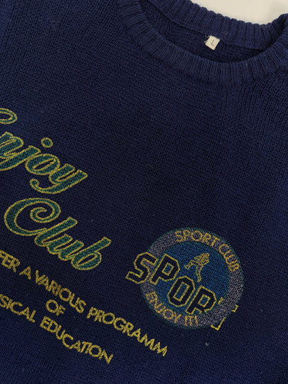 Maglione “Enjoy Sport Club” anni ’80