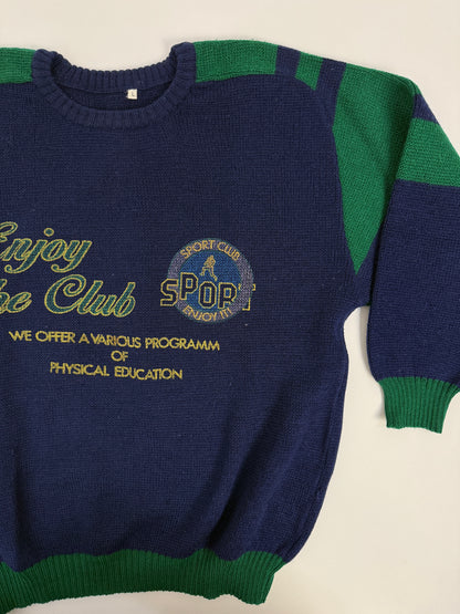 Maglione “Enjoy Sport Club” anni ’80