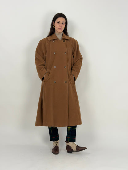 Cappotto Pennyblack cammello doppiopetto anni ’80