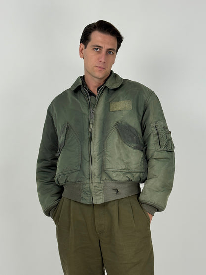Giubbotto Bomber CWU-45/P (N) Flight Jacket USAF anni '60 by Alpha Industries