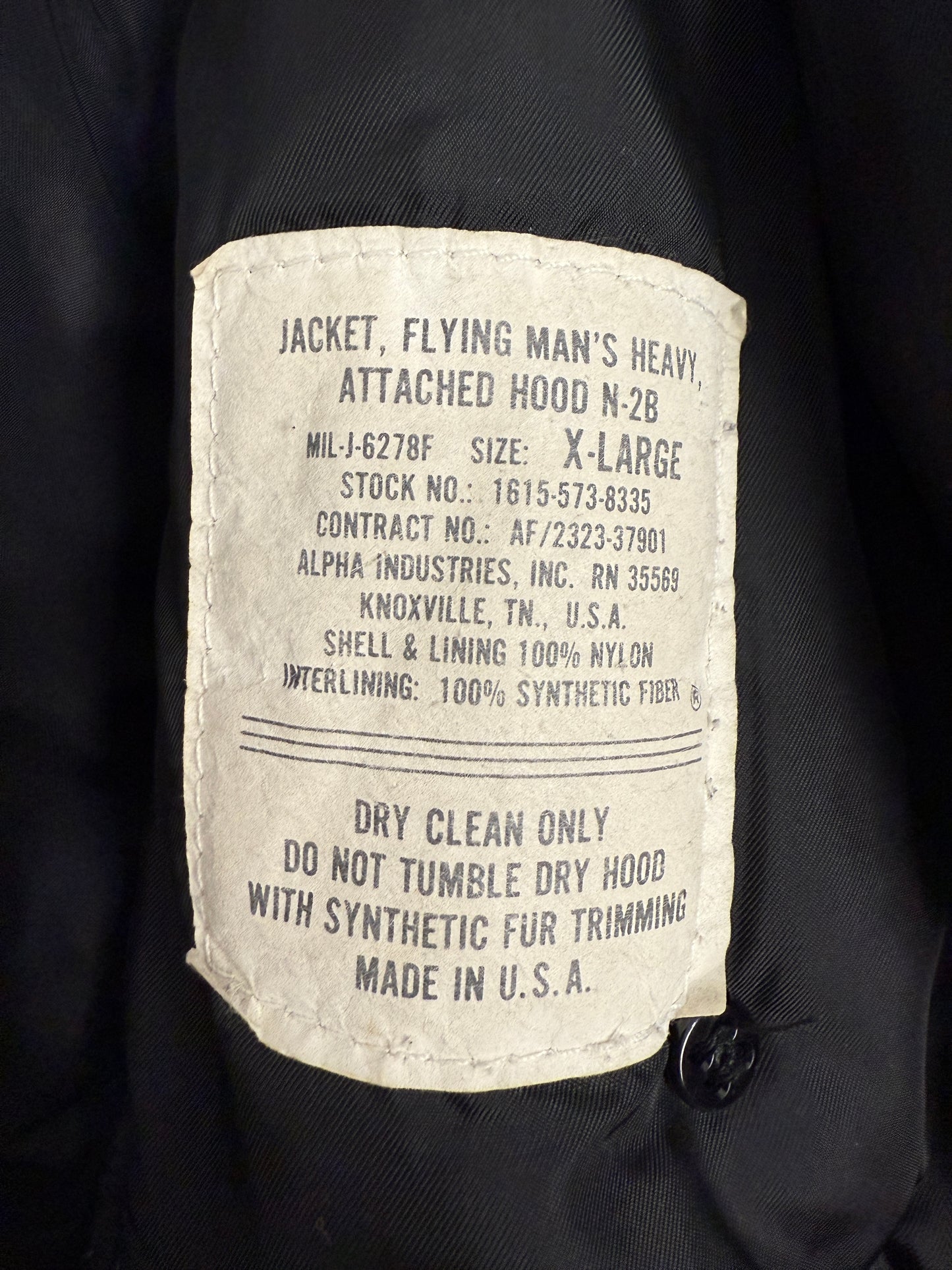 Alpha Industries N-2B USA