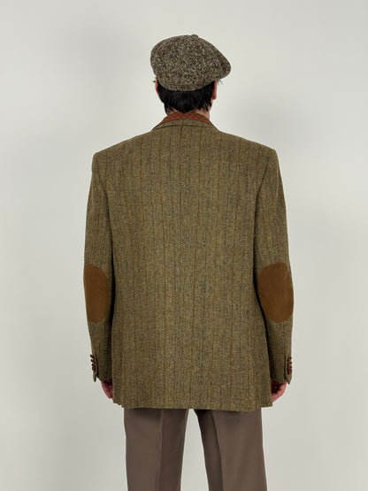Giacca in tweed di lana