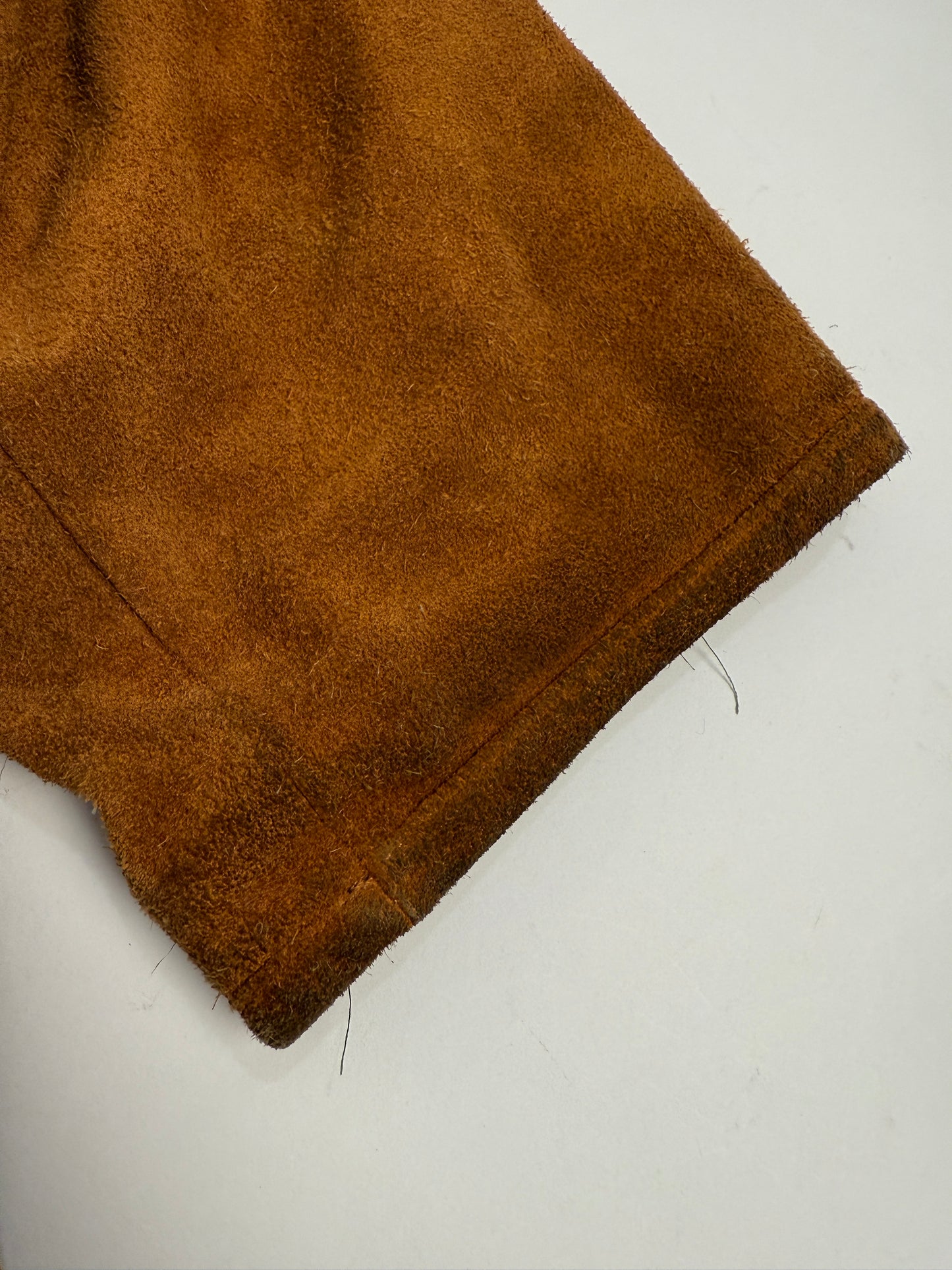 Giaccone in camoscio anni '80