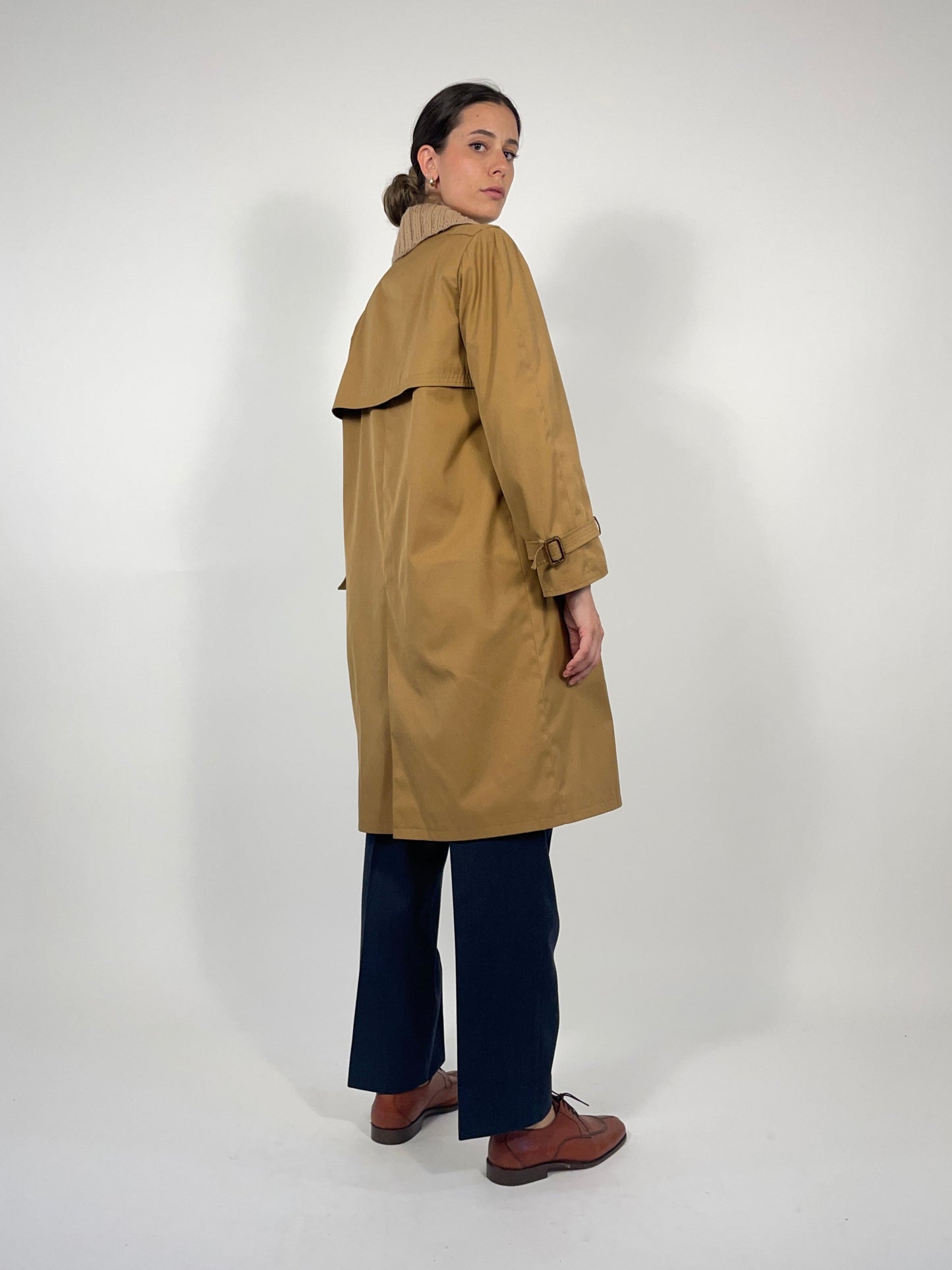 Trench vintage doppiopetto