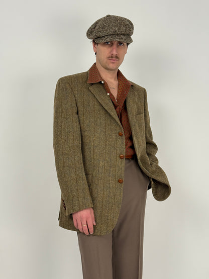 Giacca in tweed di lana