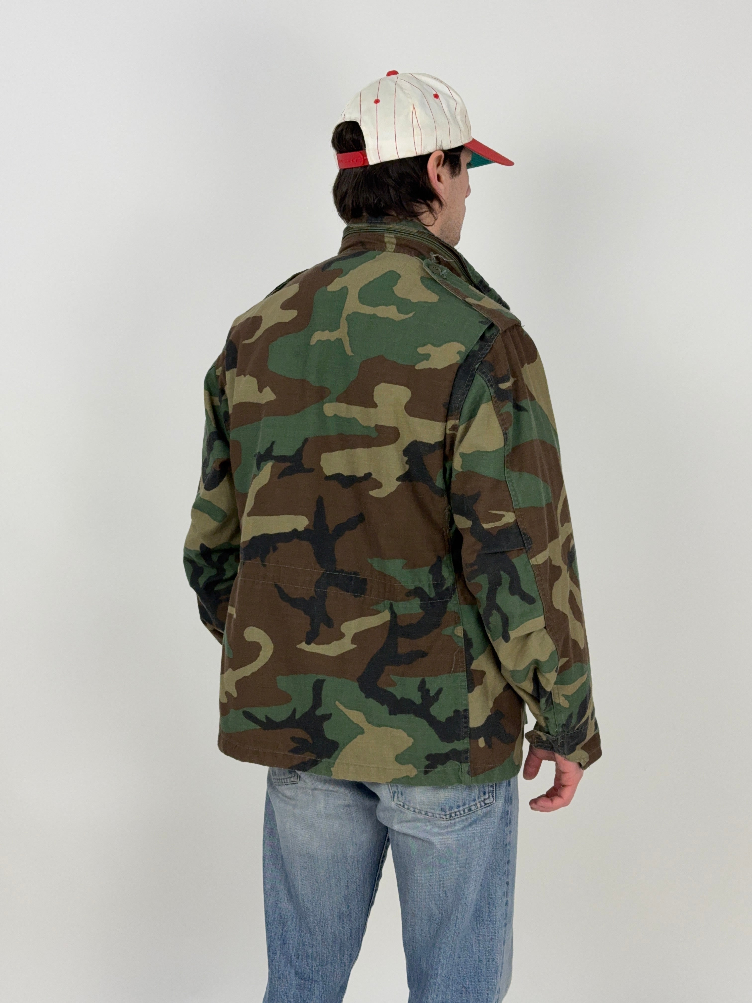 Giacca Militare U.S. Army M-65 Woodland - Fangovintage