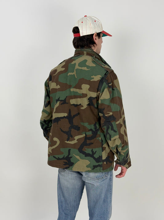 Giacca Militare U.S. Army M-65 Woodland - Fangovintage
