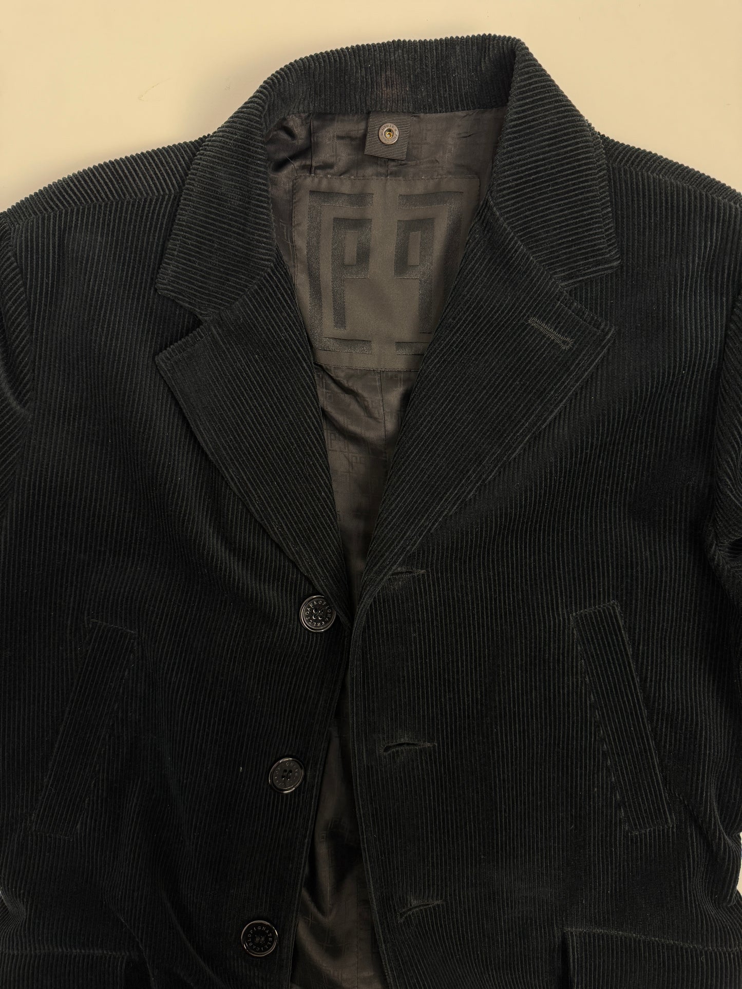 Cappotto Carlo Pignatelli in velluto a coste