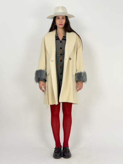 cappotto-corto-anni-80-renato-balestra-con-manica-in-pelliccia