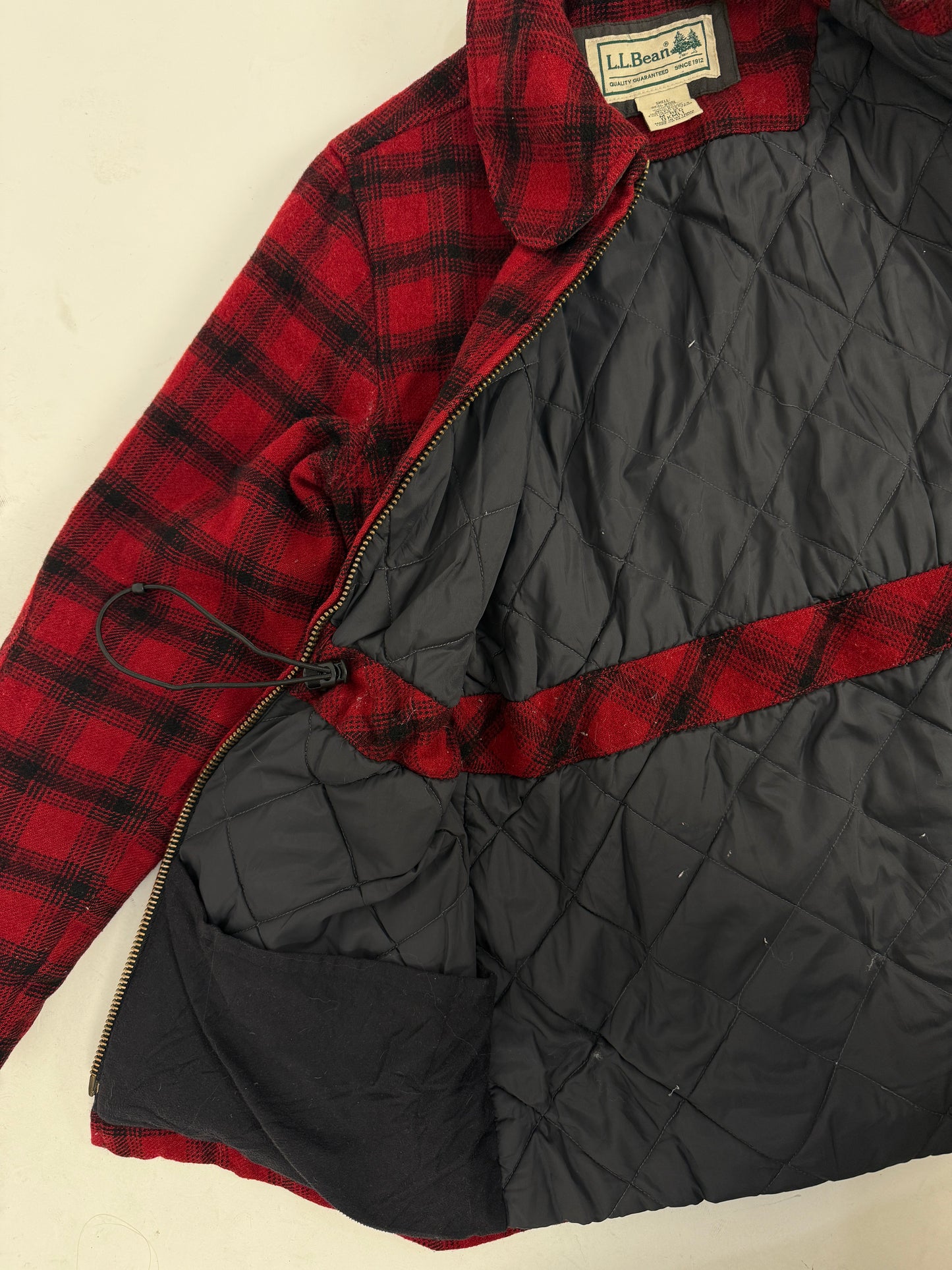 Giacca L.L.Bean in lana a quadri