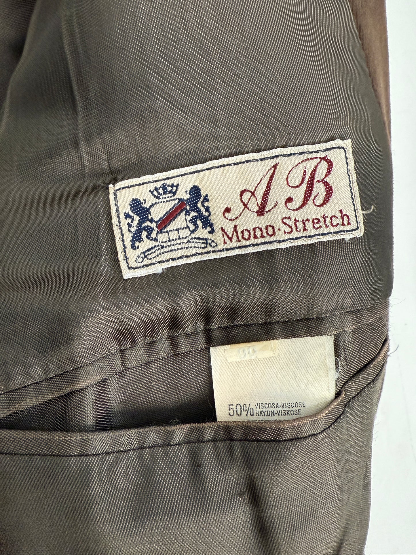 Giacca in velluto marrone anni '80