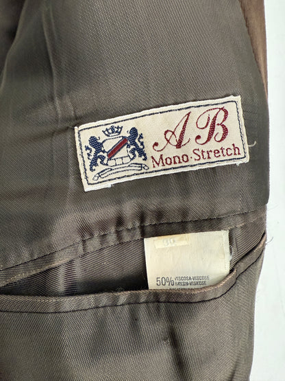 Giacca in velluto marrone anni '80