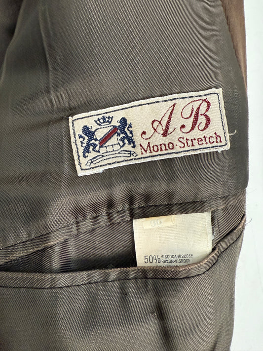 Giacca in velluto marrone anni '80