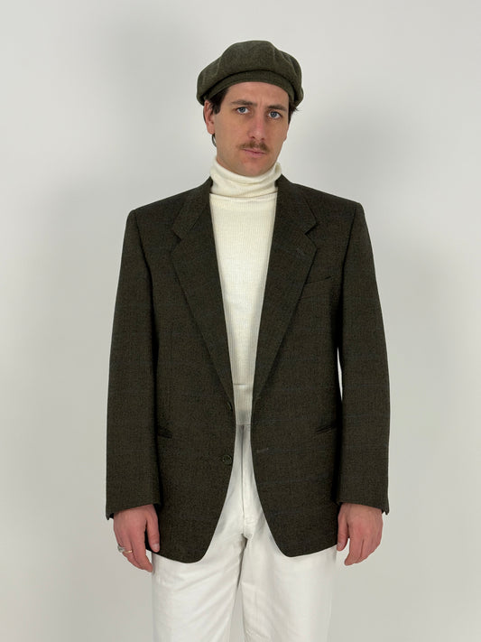 giacca-christian-dior-vintage-uomo-verde-e-nera