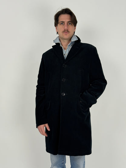 Cappotto Carlo Pignatelli in velluto a coste