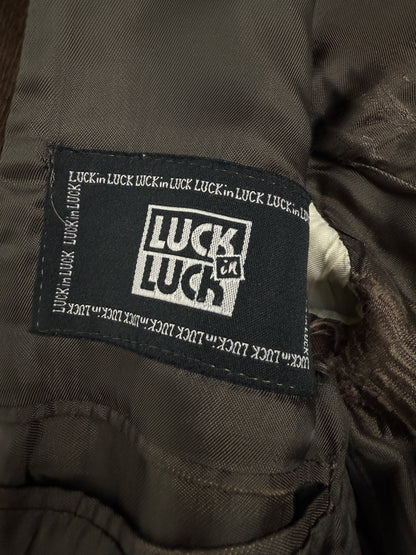 Giacca in velluto marrone anni '80