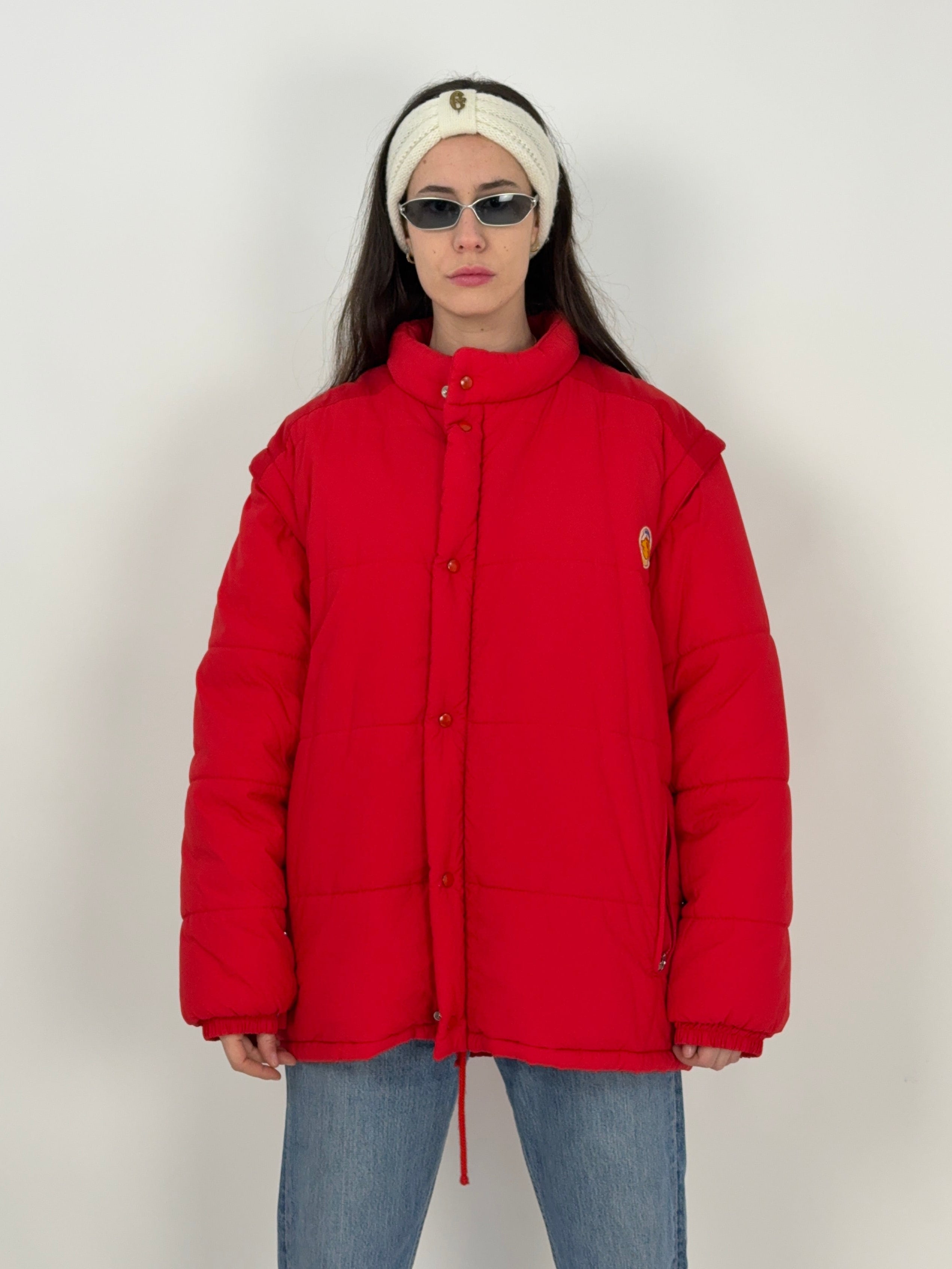 piumino-carrera-anni-80-rosso