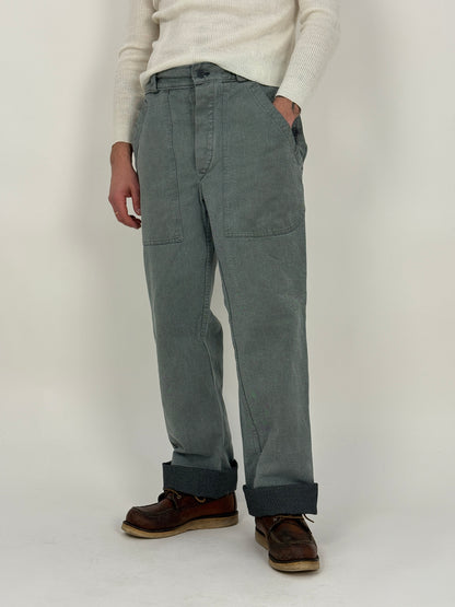 Pantaloni da lavoro svizzeri anni ’50/60 Ferrovie