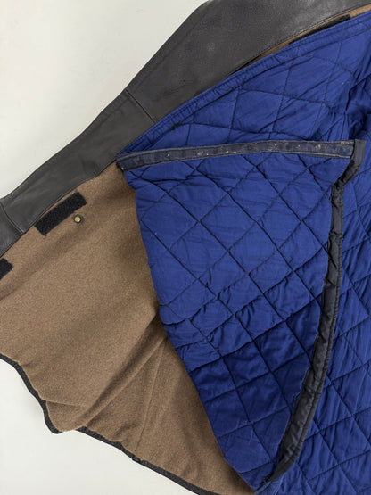 Cappotto in pelle Confezioni CAF anni '60