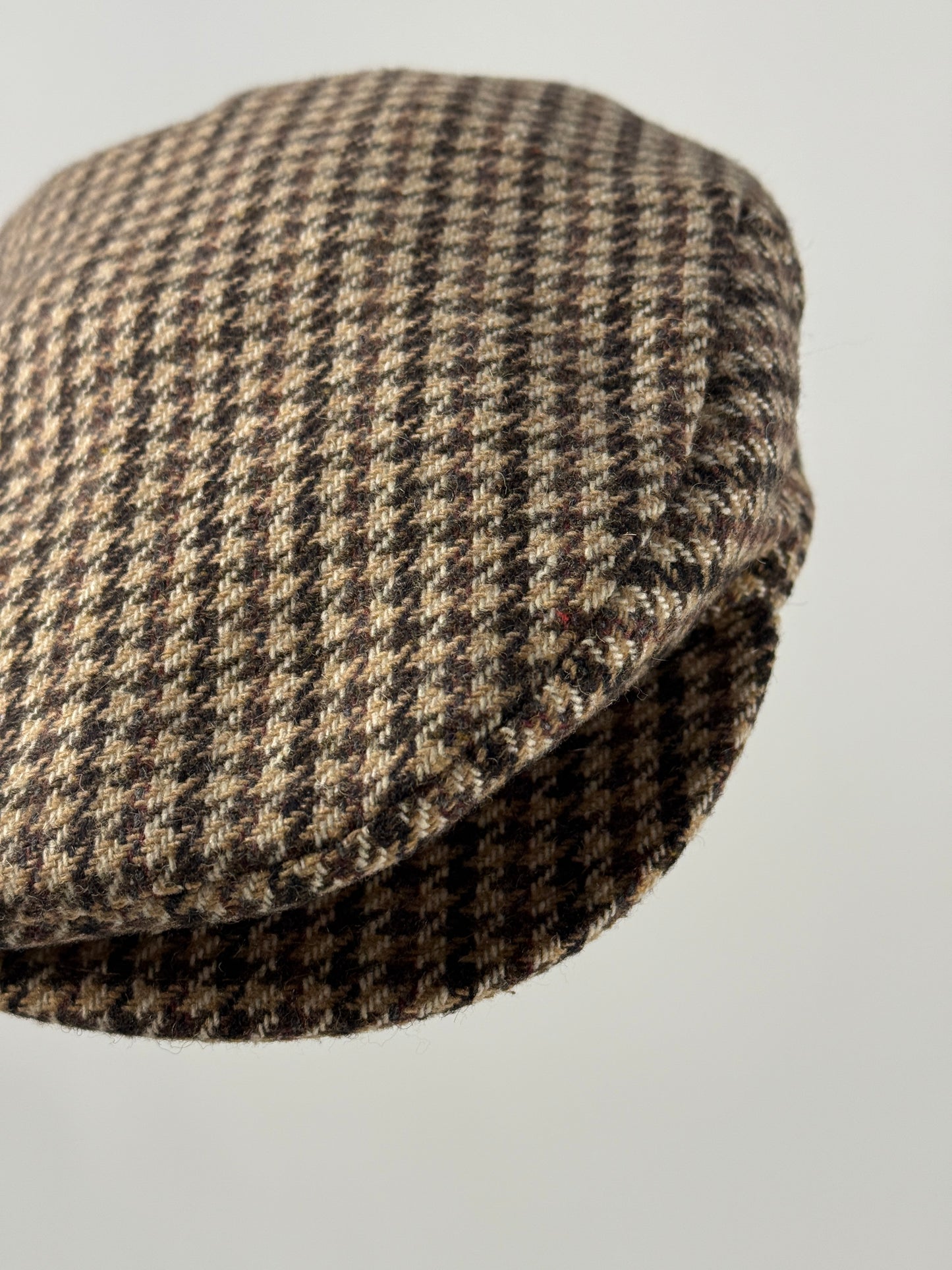 Coppola vintage in lana pied de poule