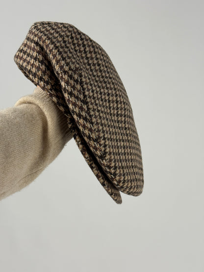 Coppola vintage in lana pied de poule