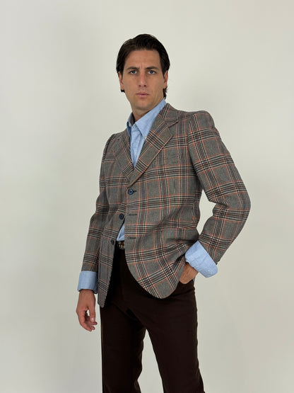 Giacca anni '70 in Principe di Galles