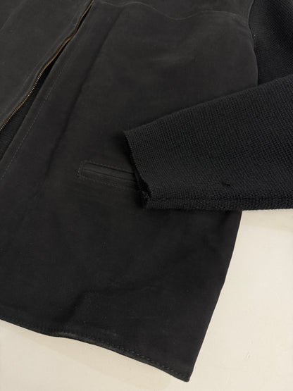 Giacca Stewart in camoscio e maglia