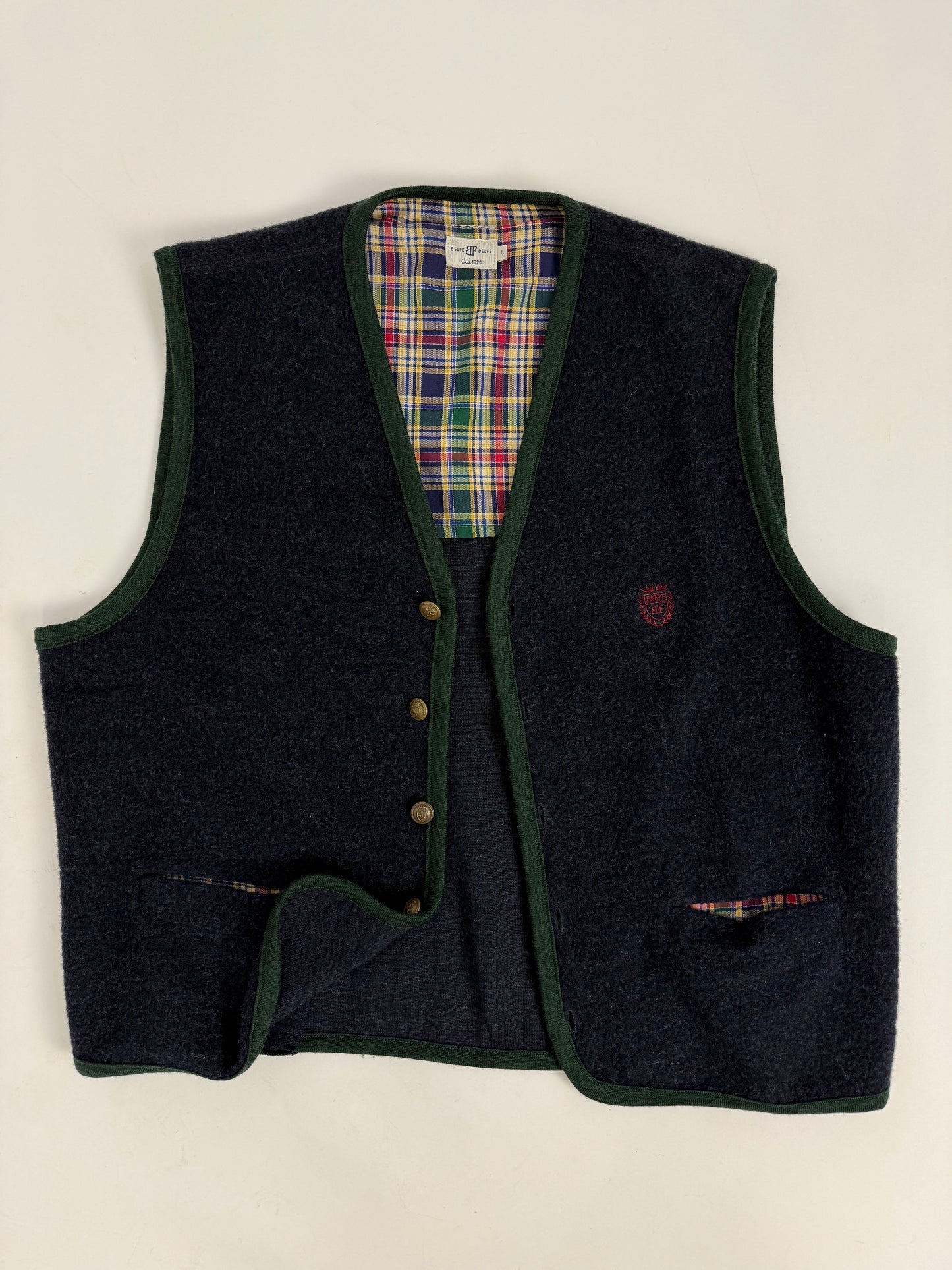 Gilet Belfe in lana anni '90