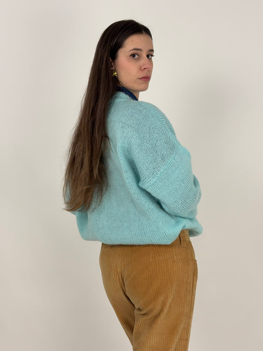 Maglione handmade in lana vintage