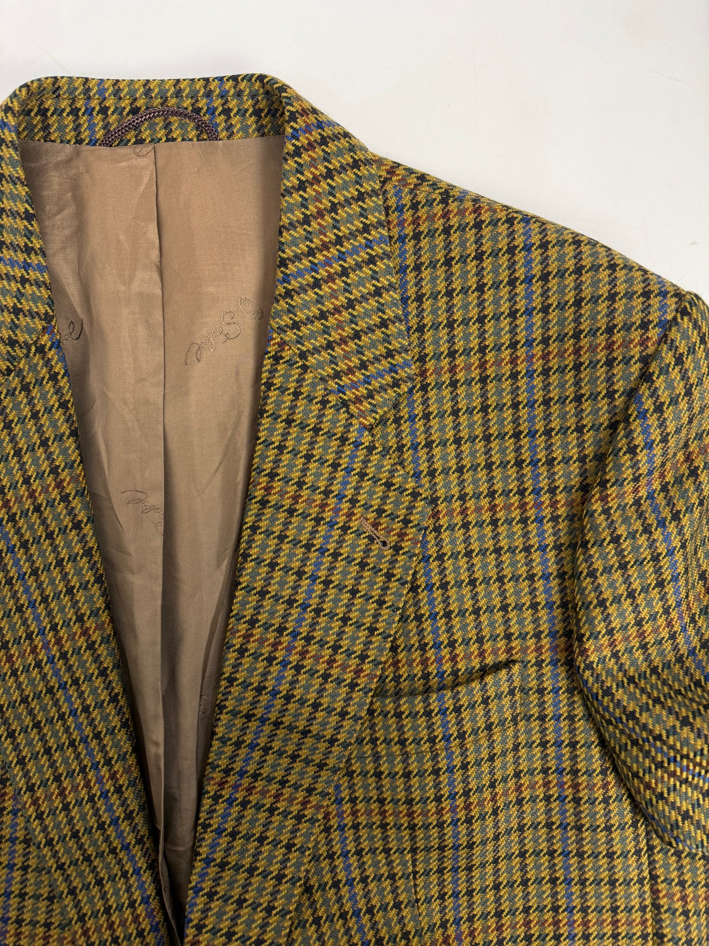 Giacca vintage Scabal in lana Scozzese