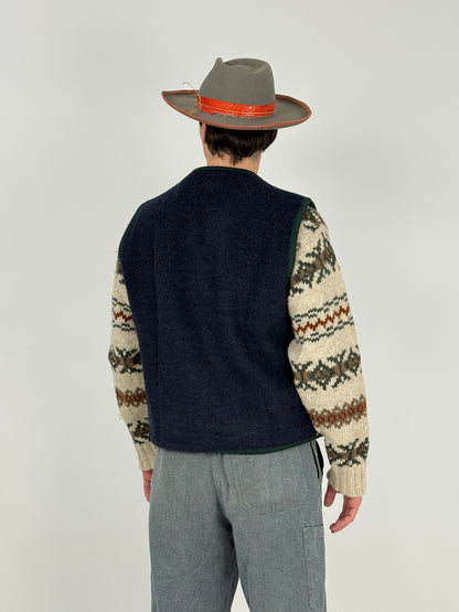 Gilet Belfe in lana anni '90