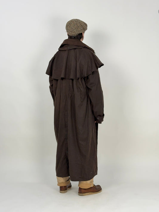 Cappotto lungo con mantellina - Fangovintage