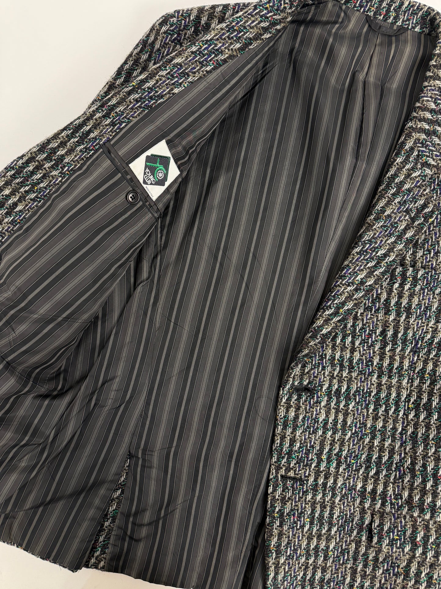 Giacca tweed anni '80