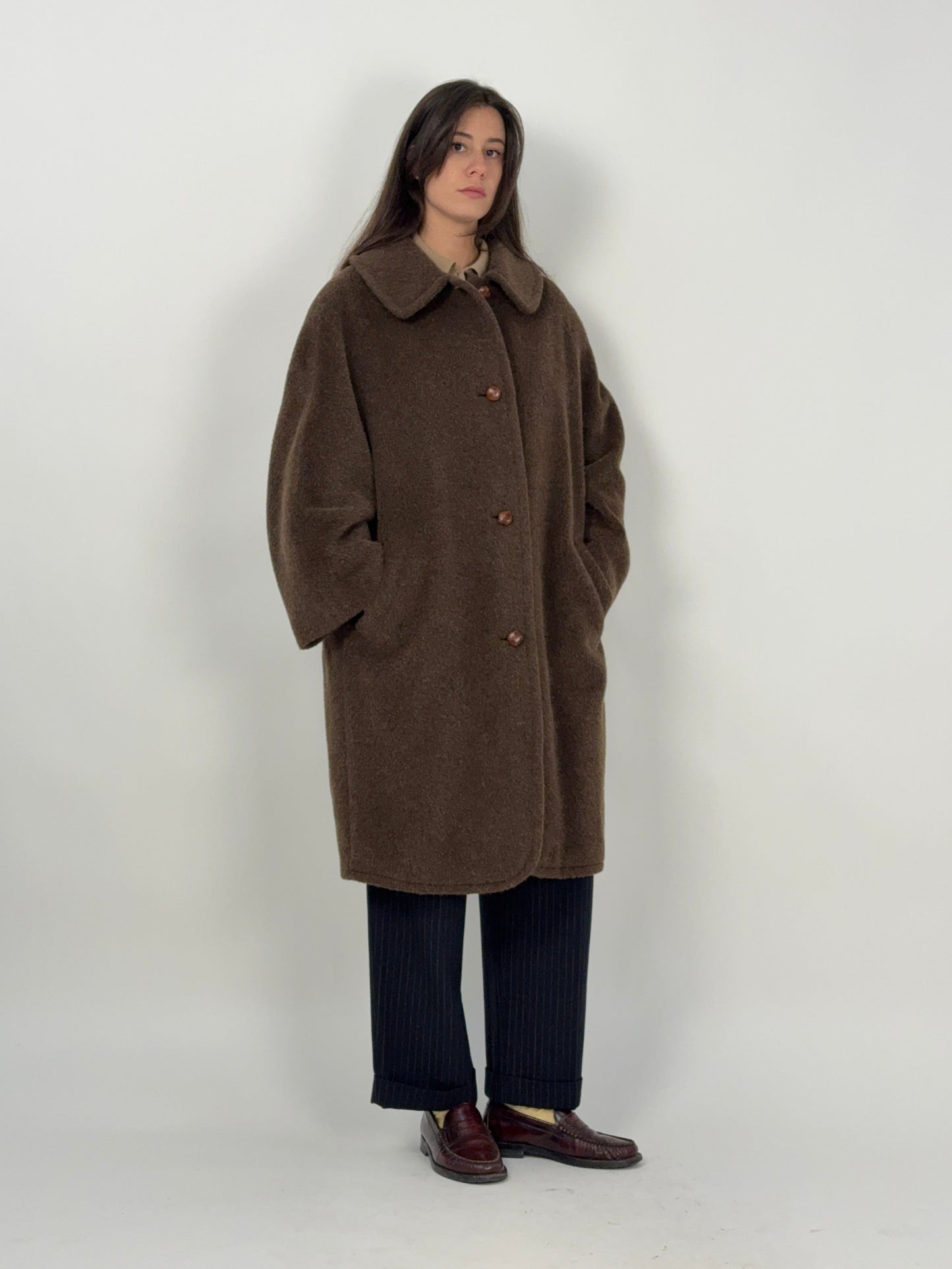 cappotto-marrone-teddy-vintage-da-donna