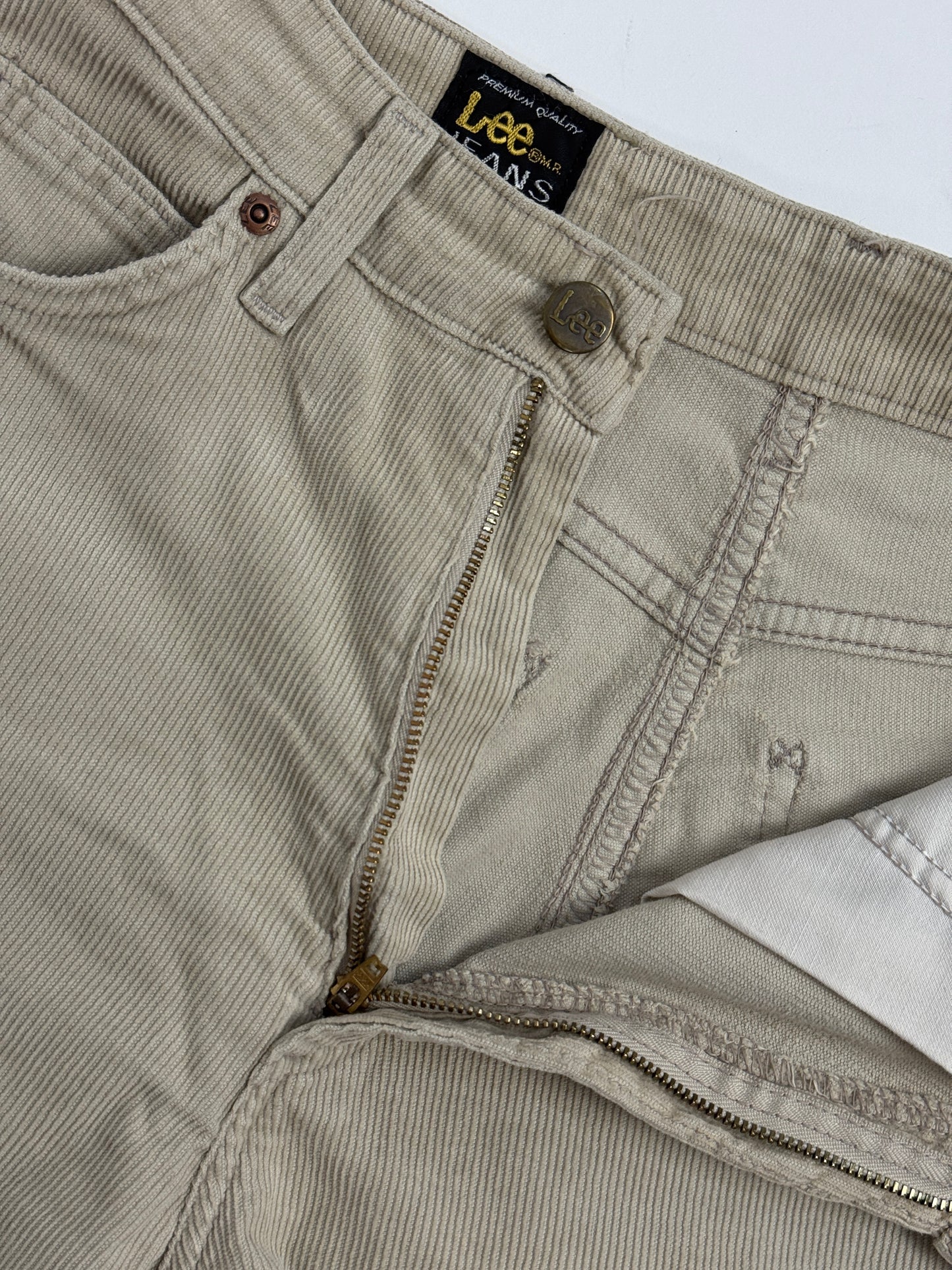 Pantaloni Lee in velluto a coste