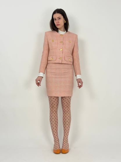 Completo C’EST COMME ÇA - Giacca bouclé e gonna