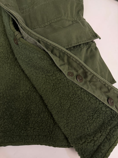 Parka militare C56 con fodera in pile rimovibile anni ’80