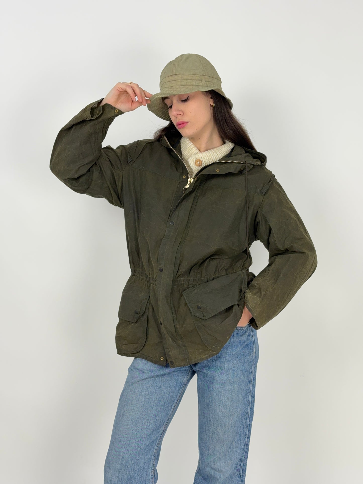 Barbour Durham due corone - Made in England anni '80