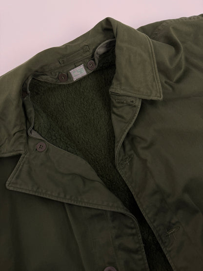 Parka militare C56 con fodera in pile rimovibile anni ’80