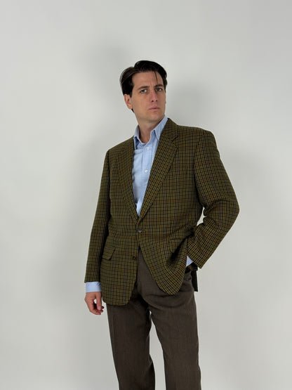 Giacca vintage Scabal in lana Scozzese