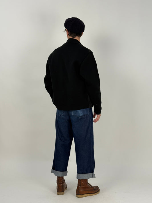 Giacca Stewart in camoscio e maglia