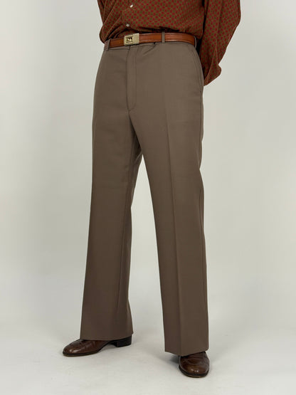 Completo 3 pezzi anni '70 in pura lana