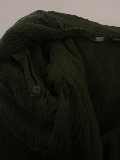 Parka militare C56 con fodera in pile rimovibile anni ’80