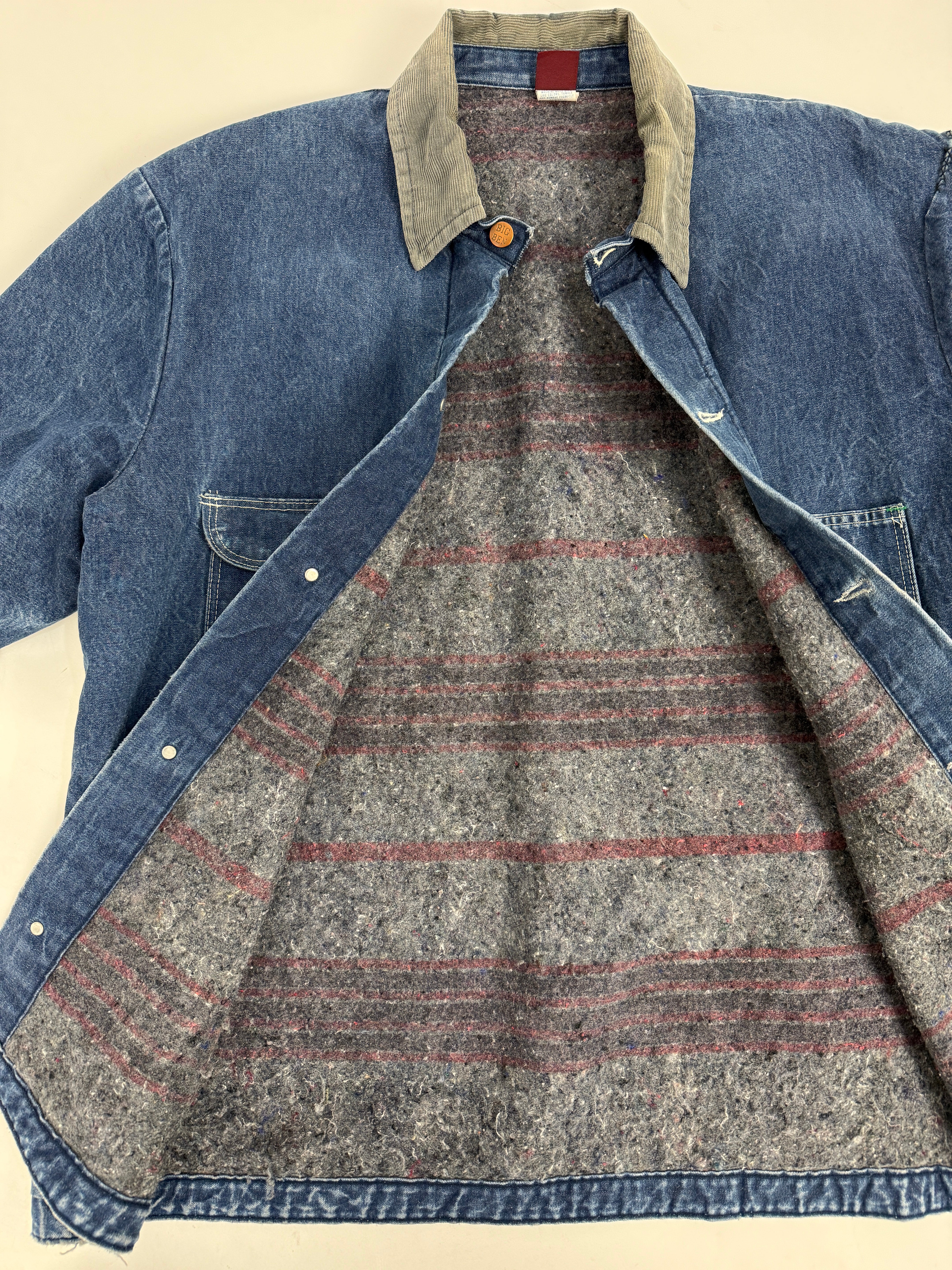 BIG BEN Made in U.S.A. denim vintage work jacket