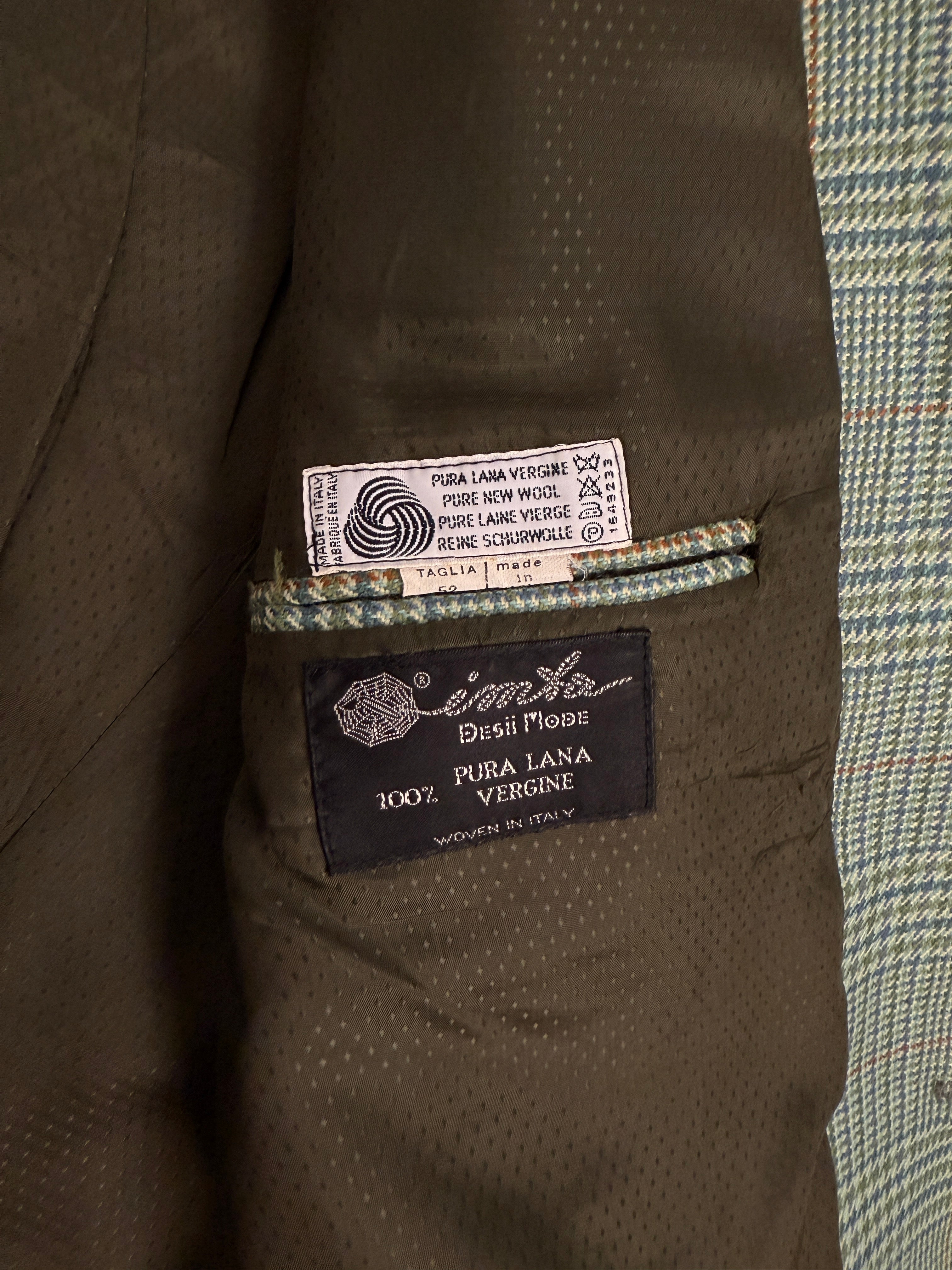 Giacca in pura lana Principe di Galles