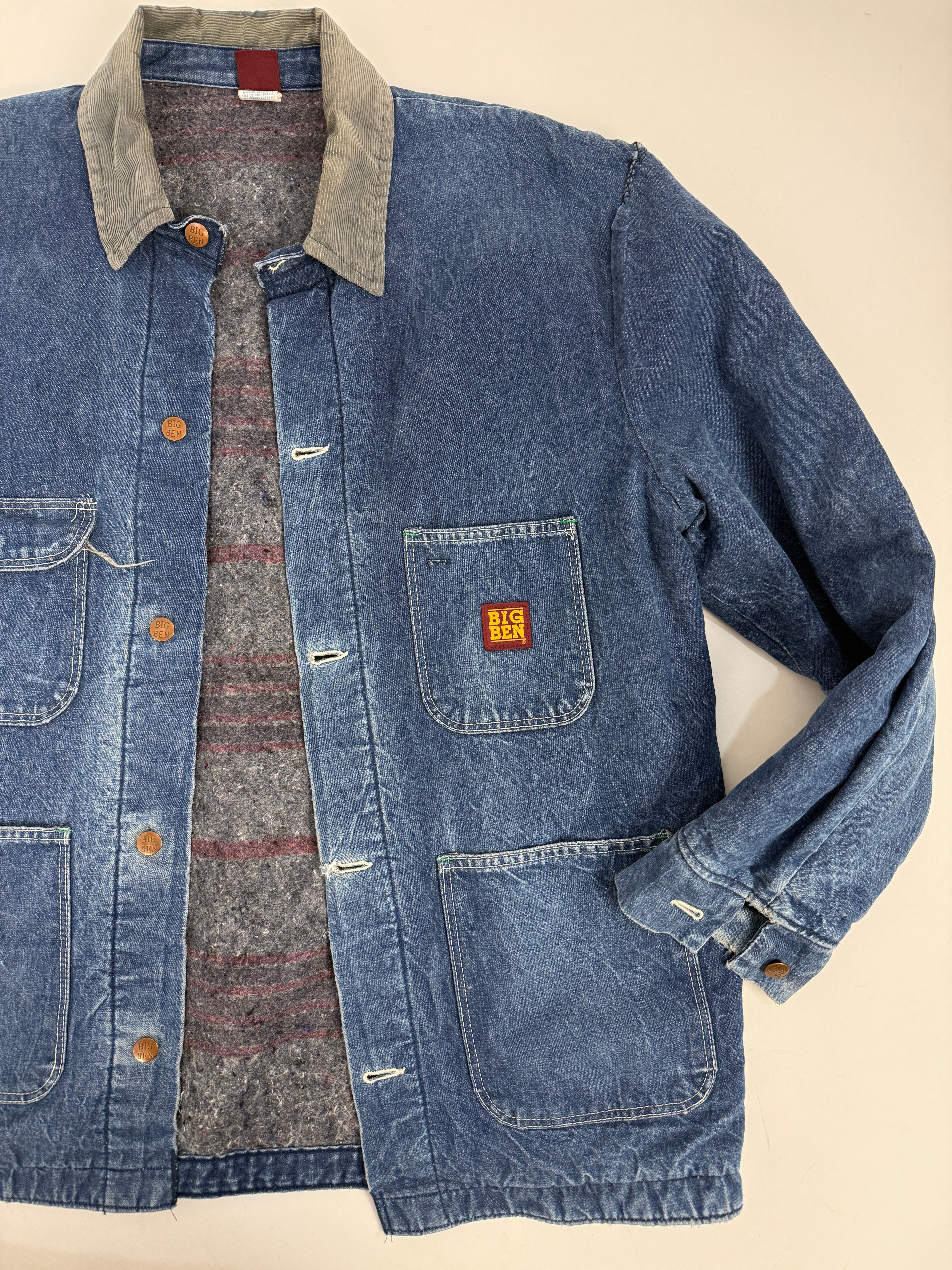 BIG BEN Made in U.S.A. denim vintage work jacket